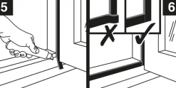 Handson tochtband universeel PVC wit 3 meter 2 stuks