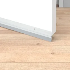 Handson tochtstrip aluminium 93 cm met rubber lip