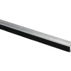 Handson tochtstrip met borstel breed aluminium 250 cm