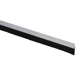 Handson tochtstrip met borstel breed aluminium 250 cm
