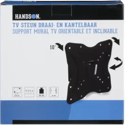 Handson TV-beugel draai- en kantelbaar (14 tot 37 inch)