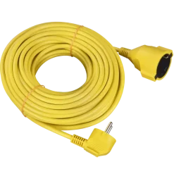Handson Verlengsnoer Geel 3x1,5mm 20 Meter