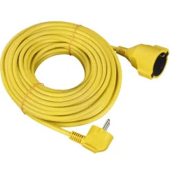 Handson Verlengsnoer Geel 3x1,5mm 20 Meter