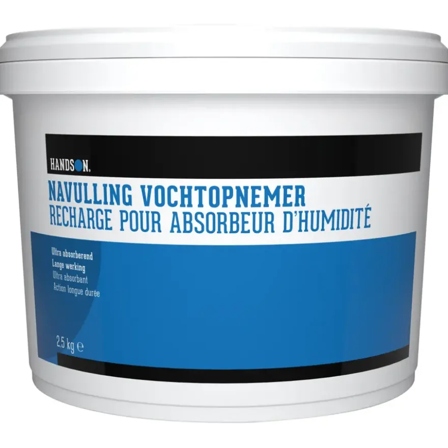 Handson vochtopnemer navulling 2,5 kg