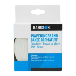 Handson wapeningsband zelfklevend voor gipsplaten 45 m 50 mm wit