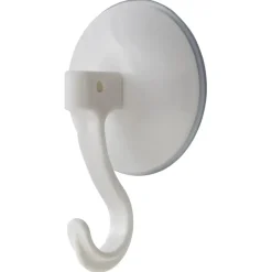 Handson zuignap Haak Rond Wit - 2 Stuks