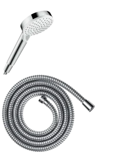 Hansgrohe douchekop Crometta handdouche met doucheslang 2 standen Chroom