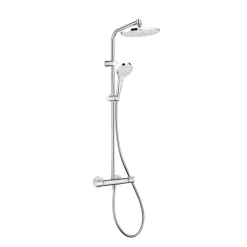 Hansgrohe regendoucheset MySelect S 240 met handdouche en thermostaatkraan 3 standen chroom