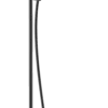 Hansgrohe regendoucheset Vernis Blend 200 met handdouche en thermostaatkraan 2 standen zwart - hartafstand kraan 15 cm