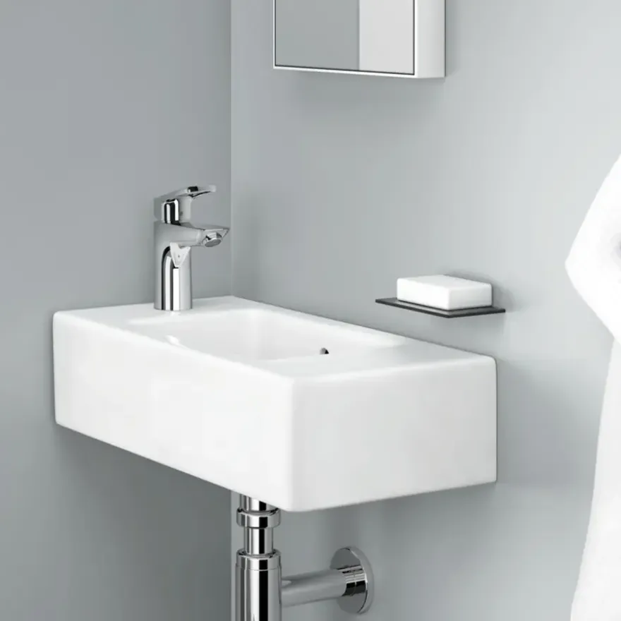 Hansgrohe Wastafelmengkraan 100 met Pop-up Waste