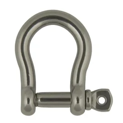 Harpsluiting bol rond met schroefpen 12mm