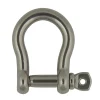 Harpsluiting bol rond met schroefpen 8mm