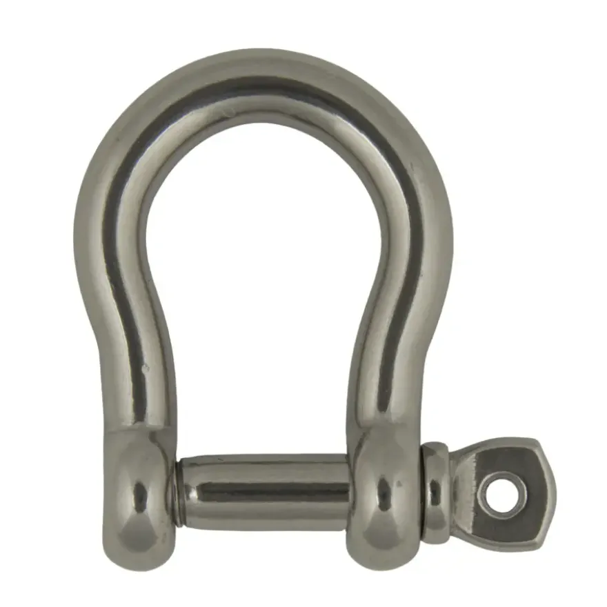 Harpsluiting bol rond met schroefpen 8mm