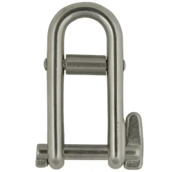 Harpsluiting lang afgerond met borgpen en brug 5mm