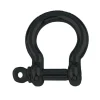 Harpsluiting 8mm RVS Zwart