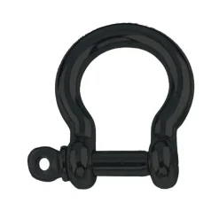 Harpsluiting 8mm RVS Zwart