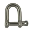 Harpsluiting rond met schroefpen 8mm