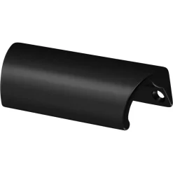 Hermeta ladegreep opschroevend 78 mm mat zwart