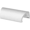 Hermeta ladegreep opschroevend 78 mm mat naturel