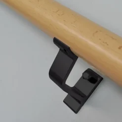 Hermeta leuninghouder holzadel profiel stok M8 mat zwart