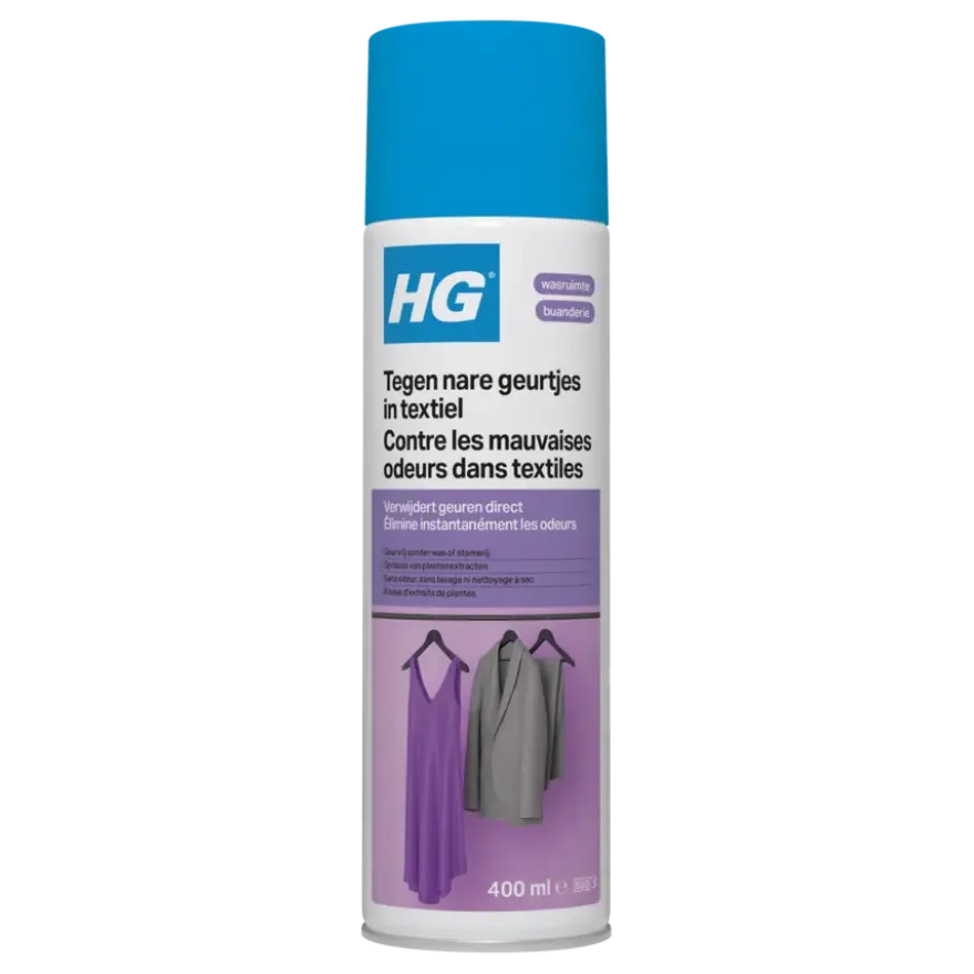 HG alle geurtjes weg textiel 400 ml