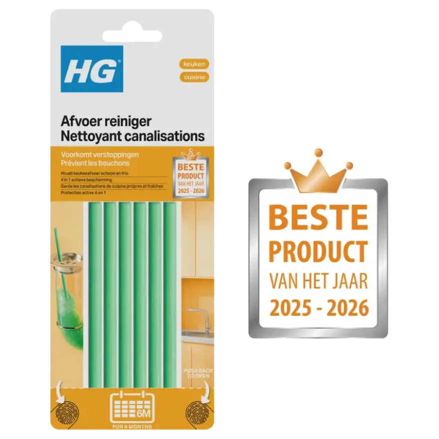 HG Eco Afvoerontstopper 6 sticks