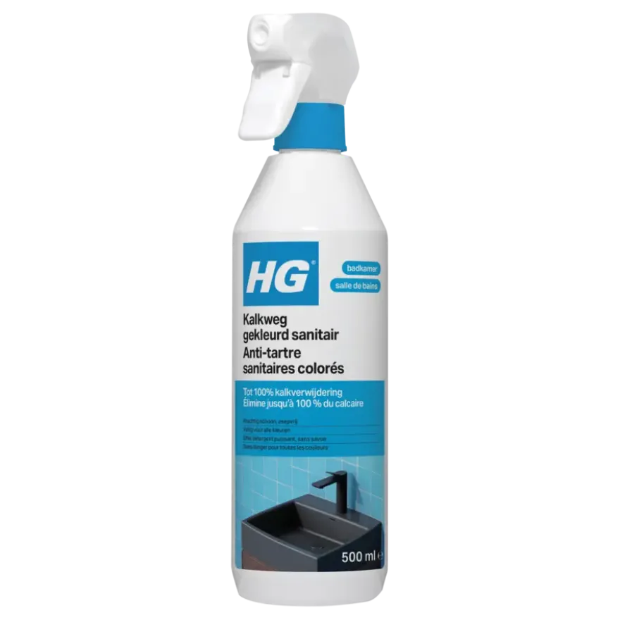 HG Eco Anti-kalk voor gekleurde sanitaire voorzieningen 500 ml