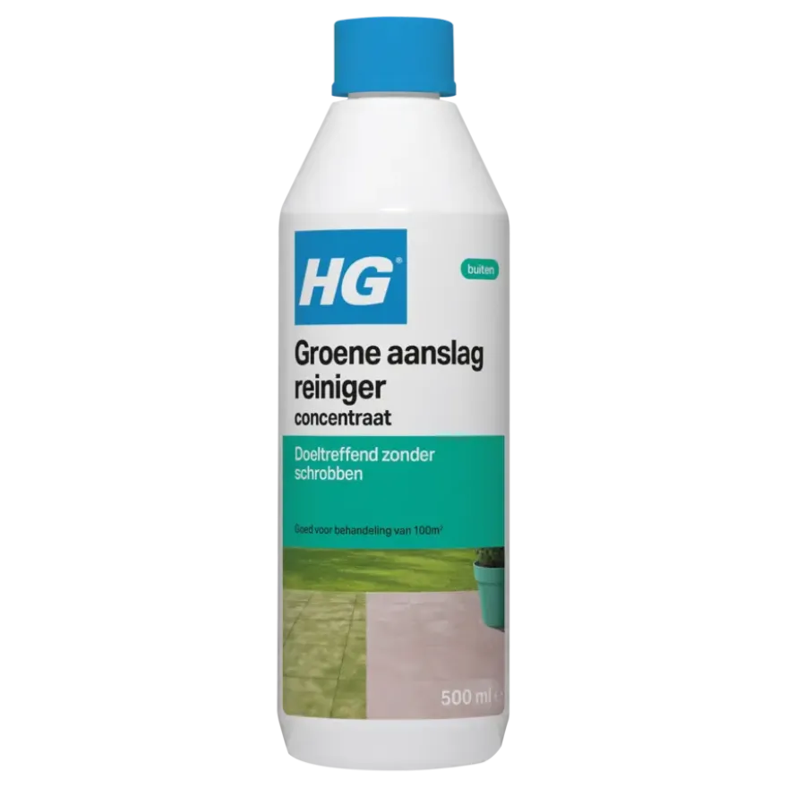 HG groene aanslagreiniger concentraat 0,5 liter