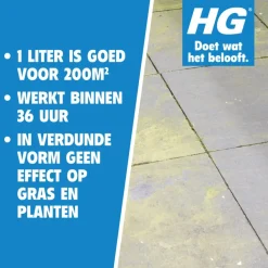 HG groene aanslagreiniger concentraat 1 liter