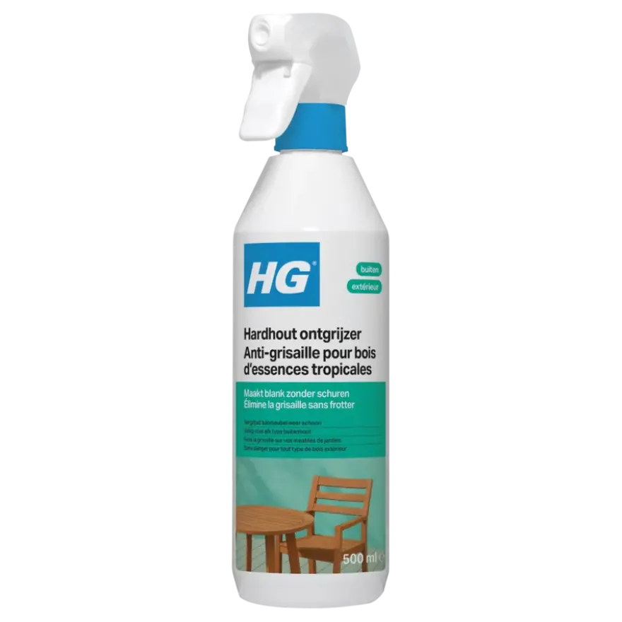 HG hardhout ontgrijzer 500 ml