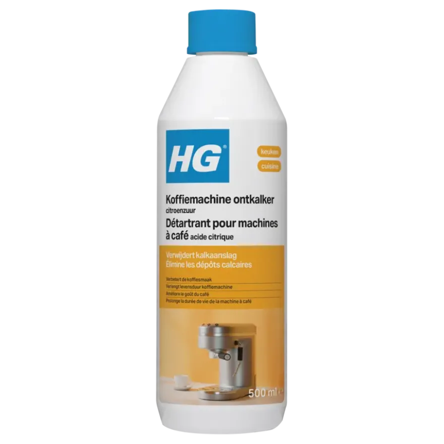 HG koffiemachine ontkalker citroenzuur 500 ml