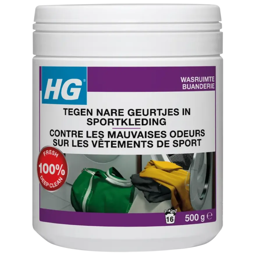 HG wasmiddeltoevoeging sportkleding 500 gr
