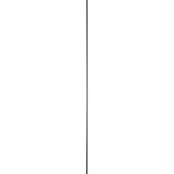 Hockeystickprofiel kunststof zwart 8x21 mm lengte 260 cm