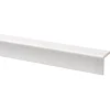 Hoeklat grenen wit gegrond 27x27 mm lengte 270 cm