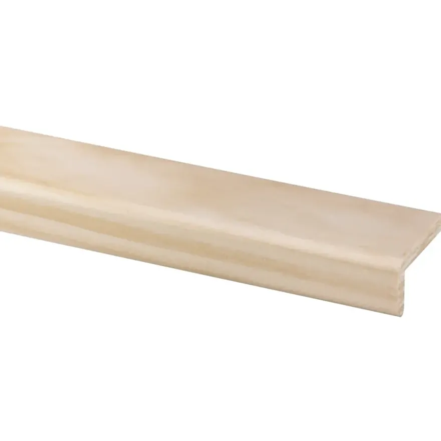 Hoeklat grenen 21x43 mm lengte 270 cm