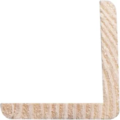 Hoeklat grenen 44x44 mm lengte 270 cm gegrond