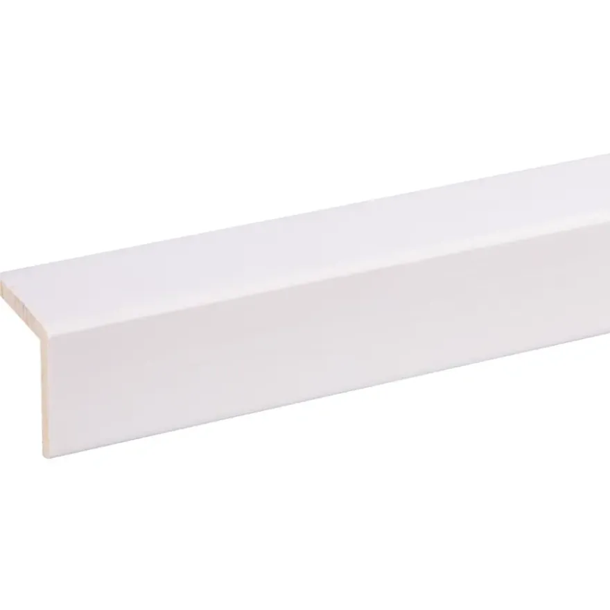Hoeklat grenen 44x44 mm lengte 270 cm gegrond