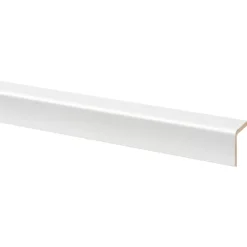 Hoeklat MDF 20x20 mm lengte 260 cm gegrond