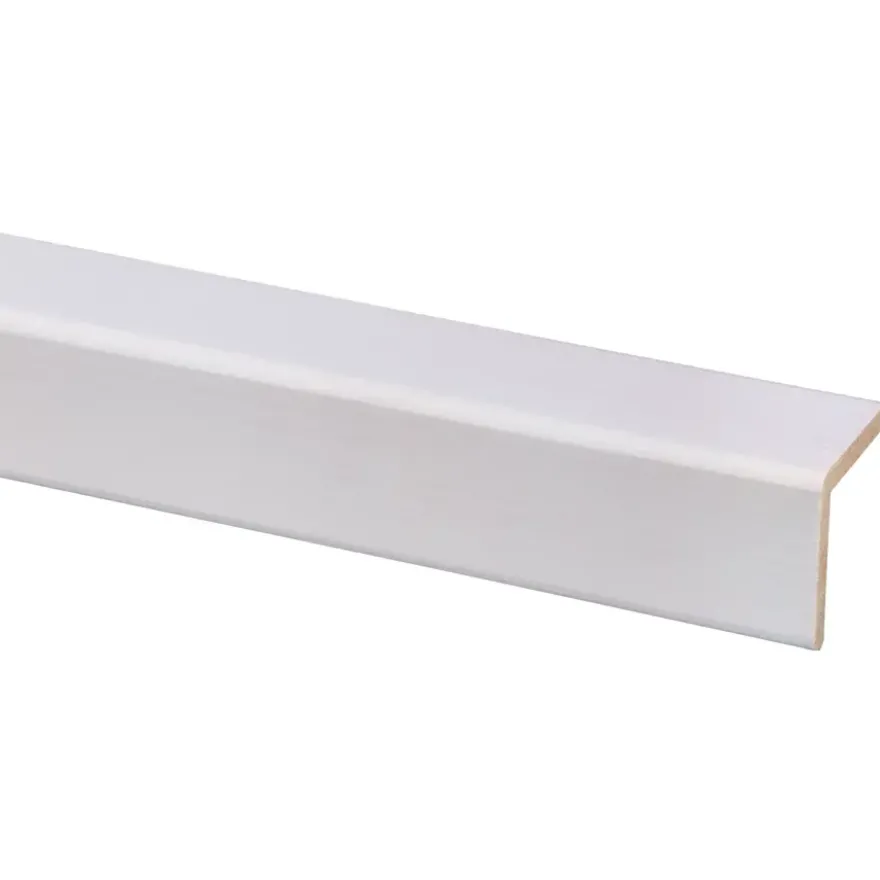 Hoeklat rond grenen 36x36 mm lengte 270 cm gegrond
