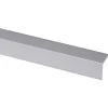 Hoekprofiel kunststof RVS look zelfklevend 25x25mm 260cm