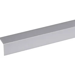 Hoekprofiel kunststof RVS look zelfklevend 25x25mm 260cm