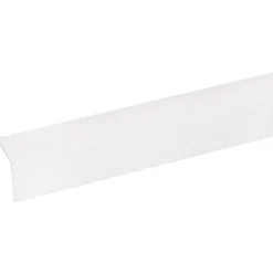 Hoekprofiel kunststof wit zelfklevend 20x20mm 260cm