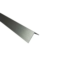 Hoekprofiel aluminium titanium 20x20x1x1000mm