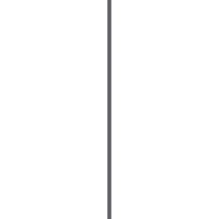 Hoekprofiel kunststof antraciet 30x30 mm 260 cm