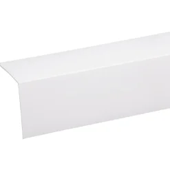Hoekprofiel kunststof wit 40x40 mm 260 cm