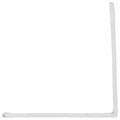 Hoekprofiel kunststof wit 25x25 mm 260 cm
