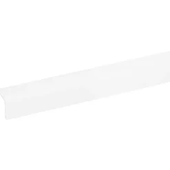 Hoekprofiel kunststof wit zelfklevend 15x15mm 260cm
