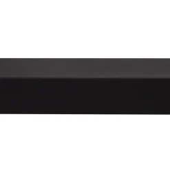Hoekprofiel kunststof zwart 30x30 mm 260 cm