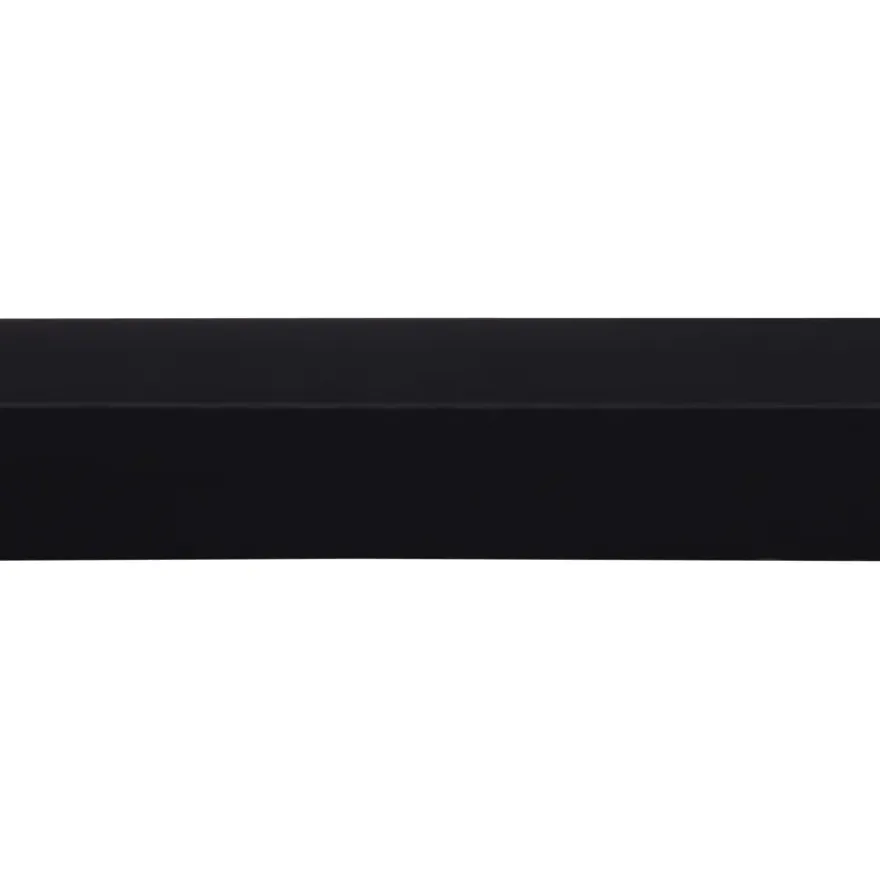 Hoekprofiel zwart 25x25mm 260cm