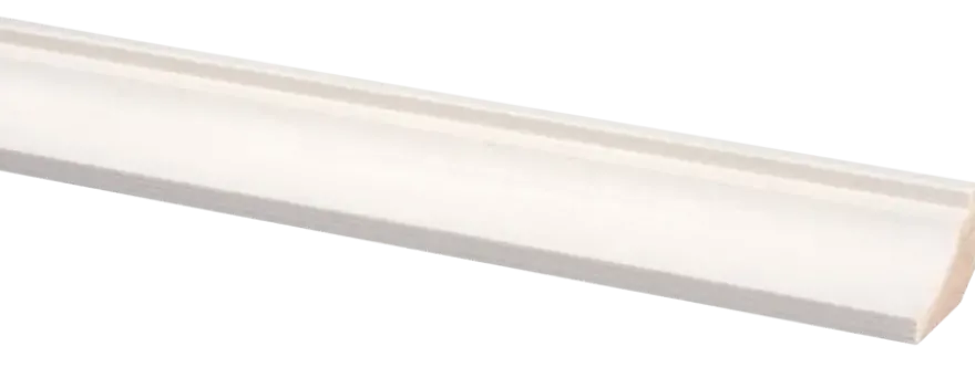 Hollat grenen wit gegrond 21 x 32 mm 270 cm